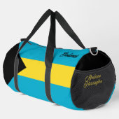 Aangepaste naam Bahamas-vlag Plunjezak (Rechterhoek)