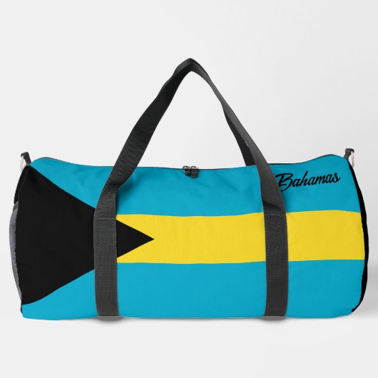 Aangepaste naam Bahamas-vlag Plunjezak (Achterkant)