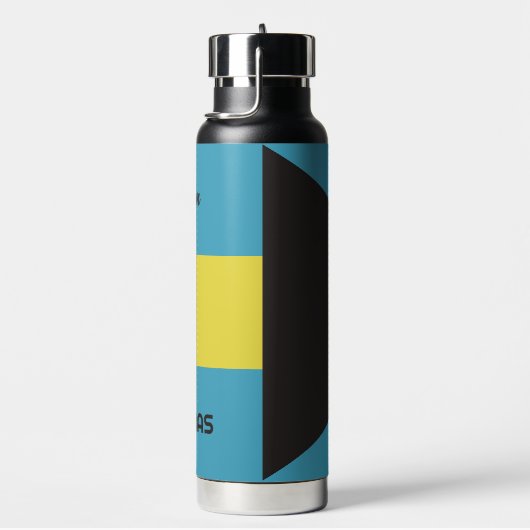 Aangepaste naam Bahamas-vlag Waterfles (Rechts)