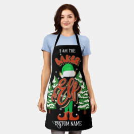 Aangepaste naam Baker elf gepersonaliseerd Schort