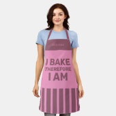 Aangepaste naam Baker's aprons Schort (Gedragen)