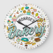 Aangepaste naam bakkerij bakkerij gebak Chef Bake  Grote Klok (Voorkant)