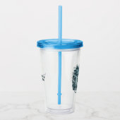 Aangepaste naam Bali Acryl Drinkbeker (Rechts)