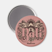 Aangepaste naam Bali Magneet (Voorkant / Achterkant)