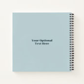 Aangepaste naam Bali Notitieboek (Achterkant)