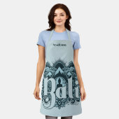 Aangepaste naam Bali Schort (Gedragen)