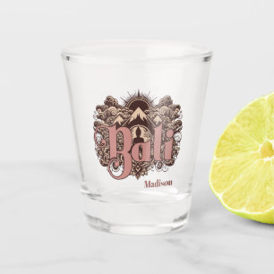 Aangepaste naam Bali Shot Glas