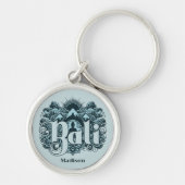 Aangepaste naam Bali Sleutelhanger (Voorkant)