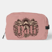 Aangepaste naam Bali Toilettasje (Achterkant)