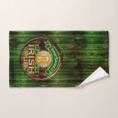 Aangepaste naam balk Irish Pub Sign St Patricks Da Handdoek (Handdoek)