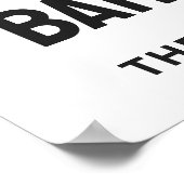 Aangepaste naam Barbados Love Poster (Hoek)