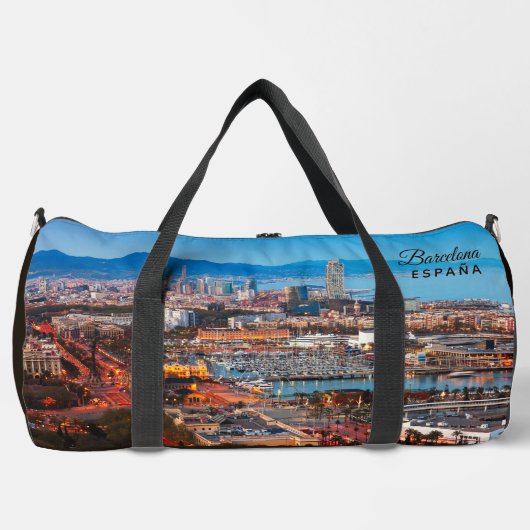 Aangepaste naam Barcelona Plunjezak (Voorkant)