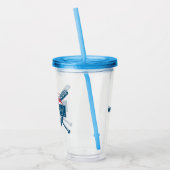 Aangepaste naam Baseball Acryl Drinkbeker (Links)