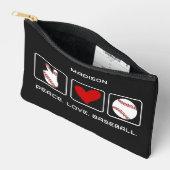 Aangepaste naam Baseball Etui (Open)