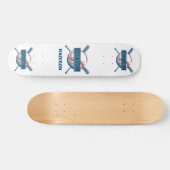Aangepaste naam Baseball Persoonlijk Skateboard (Horizontaal)
