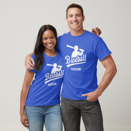 Aangepaste naam Baseball T-shirt