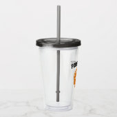 Aangepaste naam basketbal acryltumglas acryl drinkbeker (Rechts)