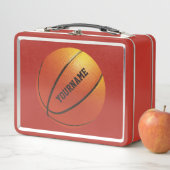Aangepaste Naam Basketbal lunchbox (In situ)