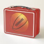 Aangepaste Naam Basketbal lunchbox (Achterkant)