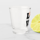 Aangepaste naam Basketball Love Shot Glas (Links)