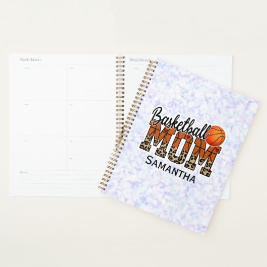 Aangepaste naam Basketball Ma | MOEDERDAG Planner (Display)