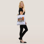 Aangepaste naam Basketball Ma | MOEDERDAG Tote Bag (Op model)