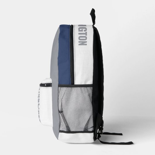 Aangepaste naam basketbalspeler bedrukte rugzak (Rechts)