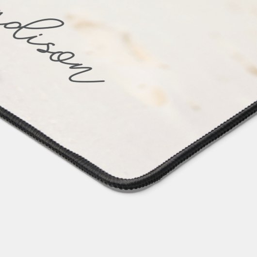 Aangepaste naam Beach Parrot Bureaumat (Hoek)