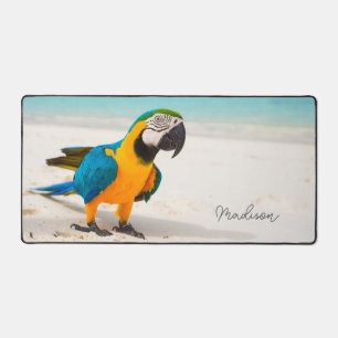 Aangepaste naam Beach Parrot Bureaumat