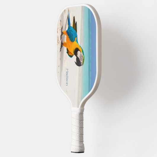 Aangepaste naam Beach Parrot Pickleball Paddle (Links)