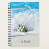 Aangepaste naam beach Wave Splash Planner (Voorkant)