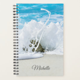 Aangepaste naam beach Wave Splash Planner