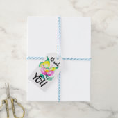 Aangepaste naam Bedankt Label cadeau Cadeaulabel (Met Touw)