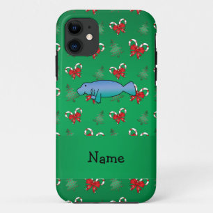 Aangepaste naam beheert groene snoepsnoepbogen iPhone 11 hoesje