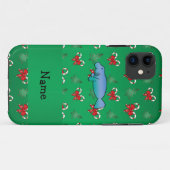 Aangepaste naam beheert groene snoepsnoepbogen Case-Mate iPhone case (Achterkant (horizontaal))
