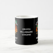 Aangepaste naam Ben je klaar CRYPTO BULL RUN Bitco Koffiemok (Center)