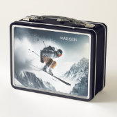 Aangepaste Naam Bergskiër (Achterkant)
