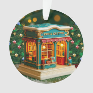 Aangepaste naam> bericht me Boekwinkel Keramische  Ornament