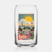 Aangepaste naam Berlijn, Duitsland Blikvorm Glas (Voorkant)