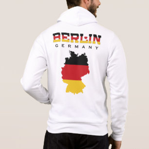 Aangepaste naam Berlijn Duitsland Hoodie