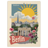 Aangepaste naam Berlijn, Duitsland Klembord (Achterkant)