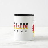 Aangepaste naam Berlijn Duitsland Mok (Midden)