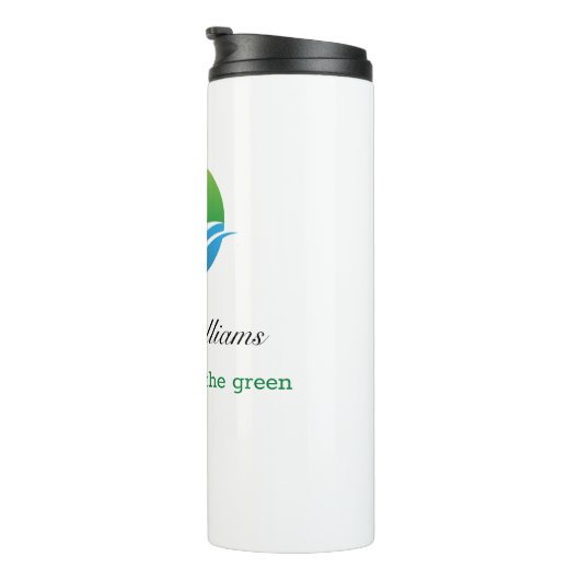 Aangepaste naam Beste Golfer Thermal Tumbler Thermosbeker (Geroteerd rechts)