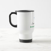 Aangepaste naam Beste Golfer Travel Mug Reisbeker (Links)