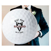 Aangepaste naam beste huwelijk cadeau golfballen