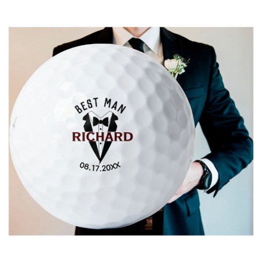 Aangepaste naam beste huwelijk cadeau golfballen