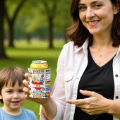 Aangepaste naam beste leraar blikjeskoeler