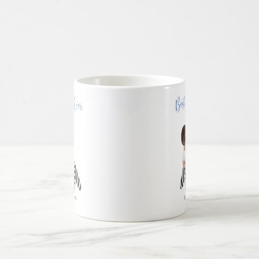 Aangepaste naam beste mam ooit koffiemok (Center)