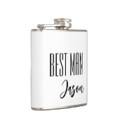 Aangepaste naam Beste Man Flask Heupfles (Rechts)
