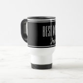 Aangepaste naam Beste man Revel Mug Reisbeker (Voorkant links)